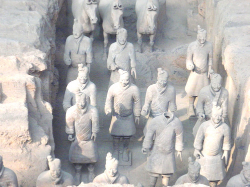 Terracotta Warriors.